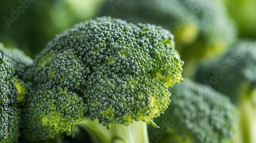 Wallpaper Mural Close-up of fresh, vibrant green broccoli florets Torontodigital.ca