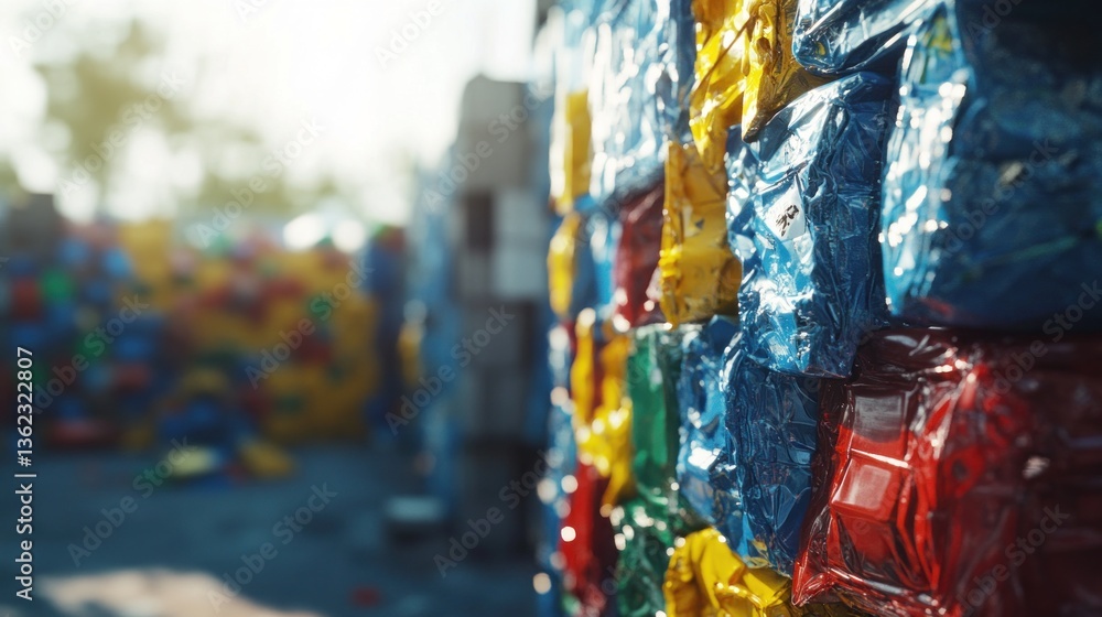 Fototapeta premium plastic recycling