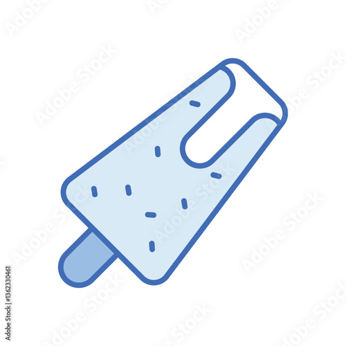 Malai kulfi Vector icon