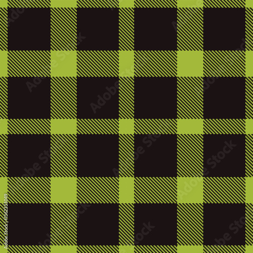Modern Seamless Tartan in Deep Snot tones Textile Design
