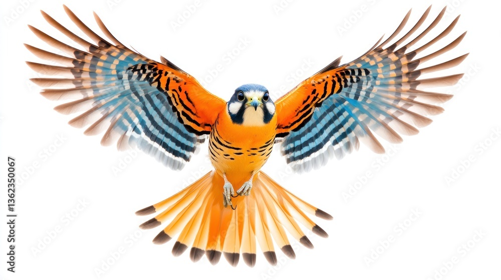 Obraz premium Bird flight abstract art