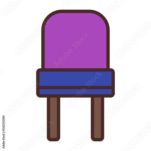 Seat Vector Icon Design