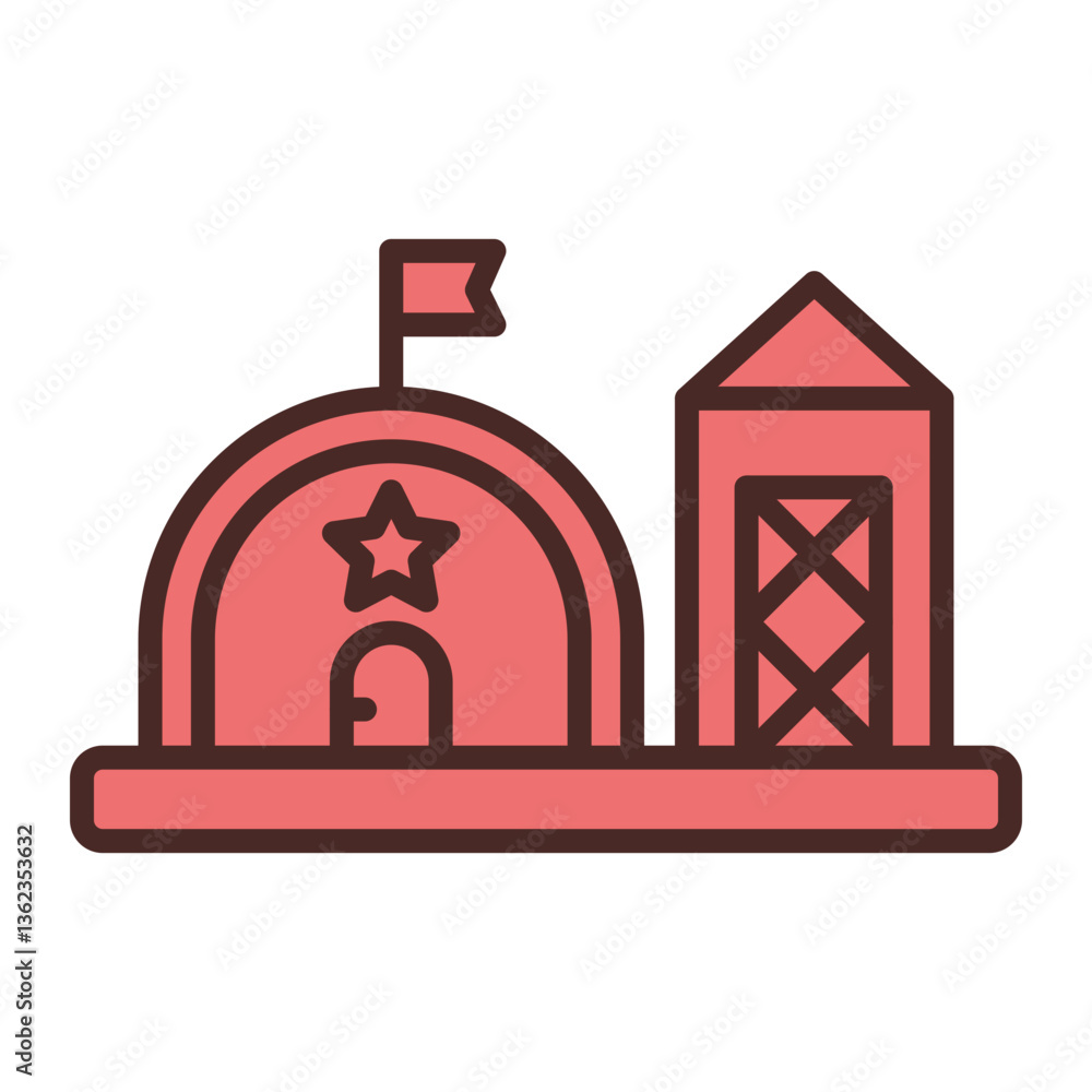 Building Vector Icon Design Building Vector Icon Design