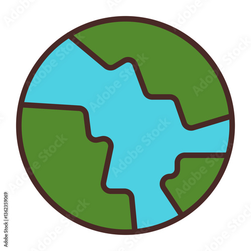 Earth Vector Icon Design