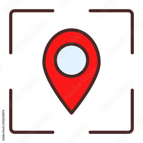 Free Download Scanning Location Vector Icon Design - GFXLoad