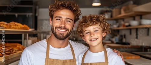 Father-Son Bakery Team