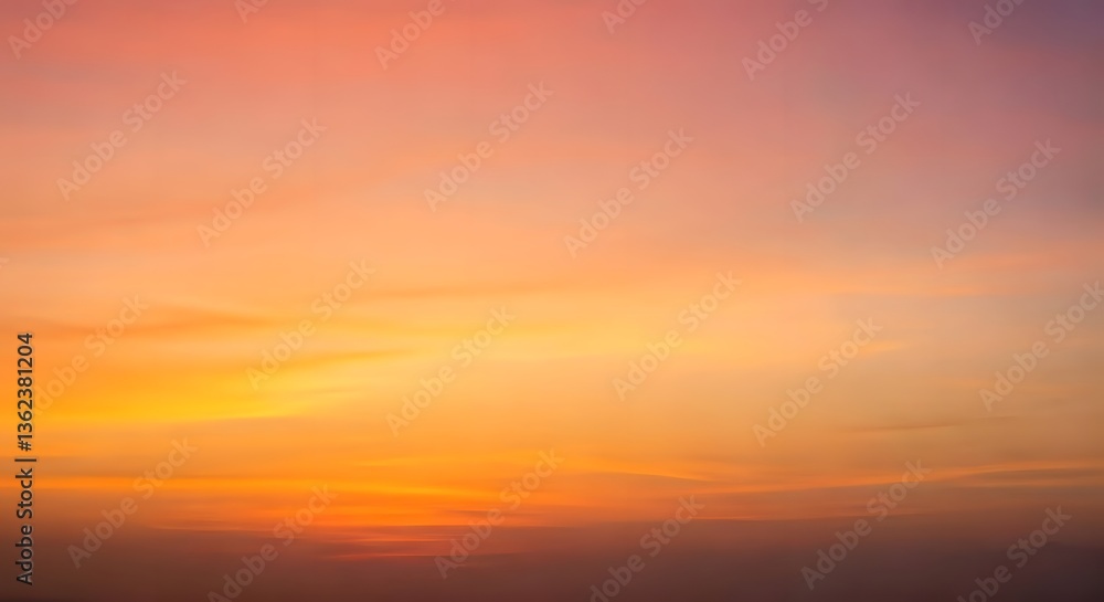 A tropical sunset gradient background with soft orange and pink hues, AI Generated A tropical sunset gradient background with soft orange and pink hues, AI Generated