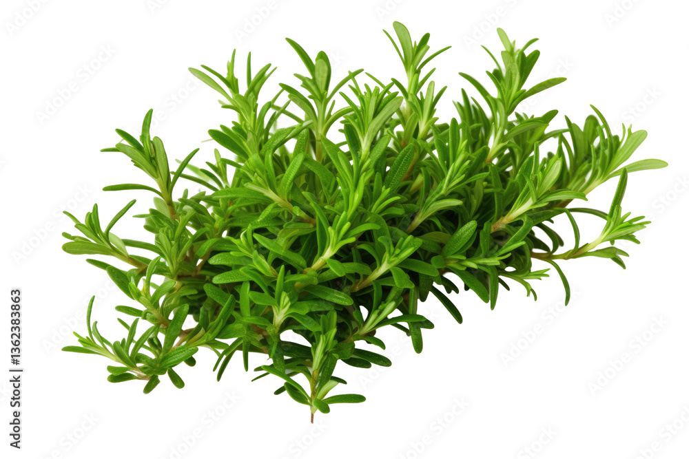 Fresh Green Thyme on transparent background Fresh Green Thyme on transparent background