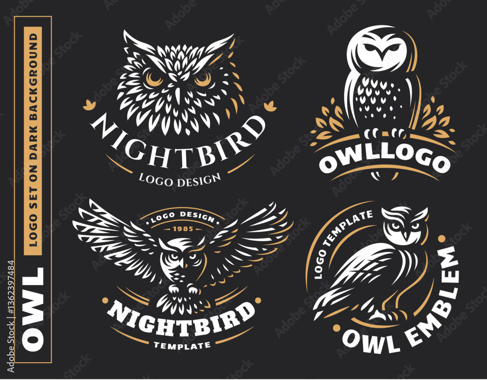 Obraz premium Owl_05.eps