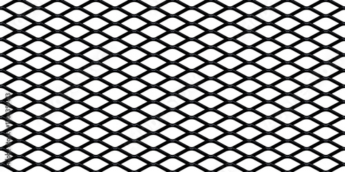 Black chrome Steel Grating background.