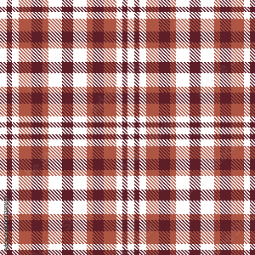 Modern Bright White Seamless Tartan Textile Design Variant 2120