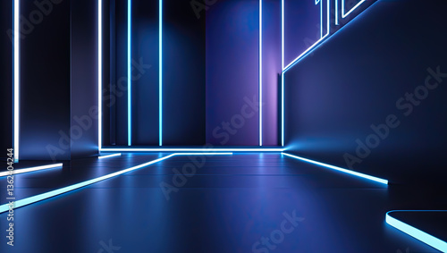 Hi tech background Abstract digital energy