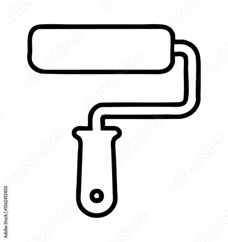 Wałek malarski remont ikona