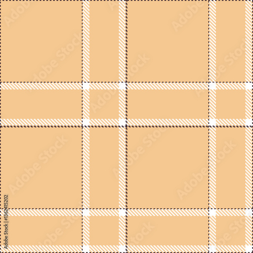 Modern Metallic Dark Grey Seamless Tartan Textile Design Variant 2235