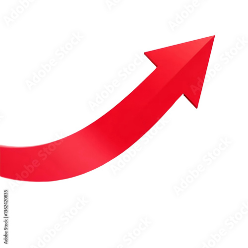 Red-Arrow-Pointing-Upward-Growth-Success-Direction