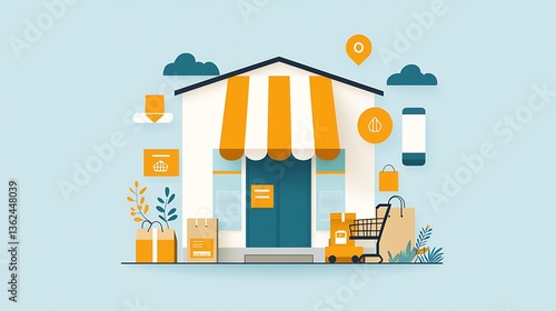 Online Store Ecommerce Business Shop Retail