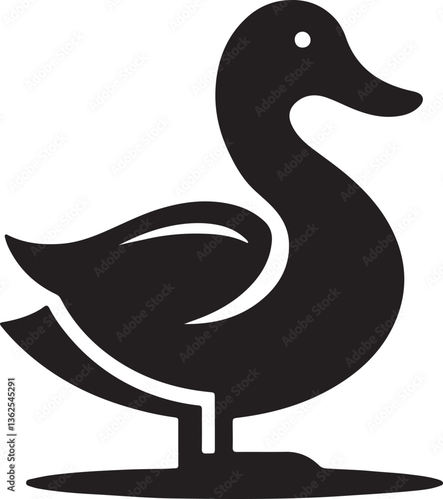 black duck silhouette black duck silhouette