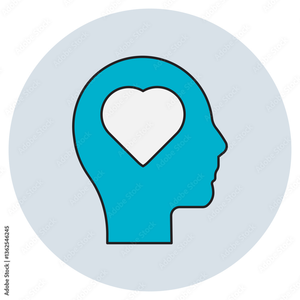 Mental icon, Strengthening Mental Resilience, Unlocking the Power of the Mind, vector Mental icon, Strengthening Mental Resilience, Unlocking the Power of the Mind, vector