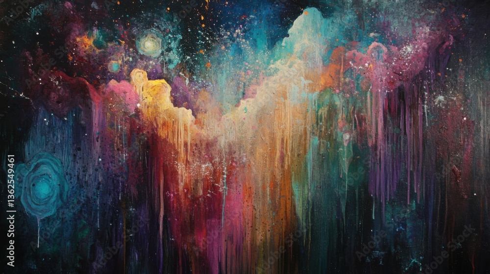 Obraz premium Enlightenment emerges through abstract exploration