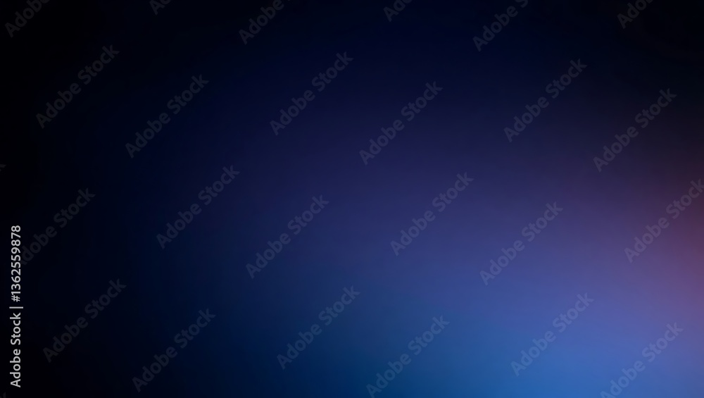 Obraz premium Abstract Gradient Background with Blended Dark Blue and Purple Shades, Featuring a Smooth Modern Design - Perfect for Digital Art and Creative Projects