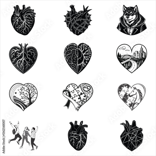 Anatomical Heart Bundle 
