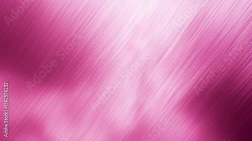 Cleaned stainless steel with a pink gold texture and an aluminum background.