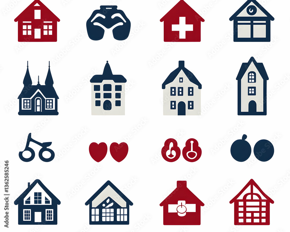 House icon collection House icon collection