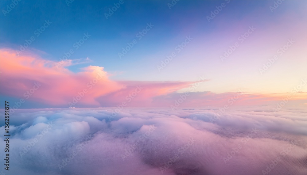 Obraz premium A magical moment captured in the sky. 