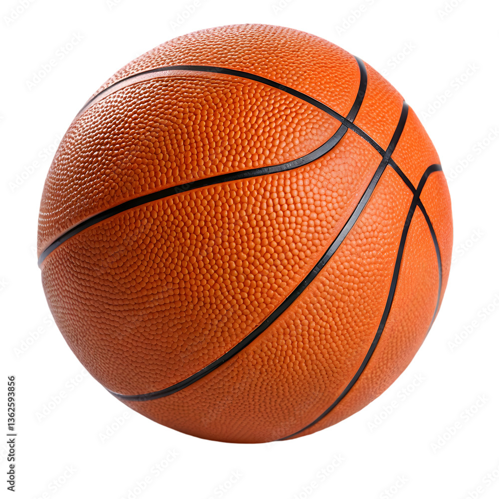 Fototapeta premium basketball isolated on white