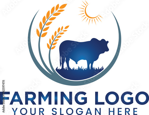 Cattle Farm logo design for download your company