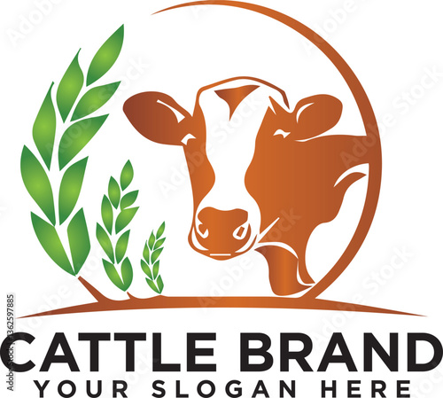 Cattle Farm logo design for download