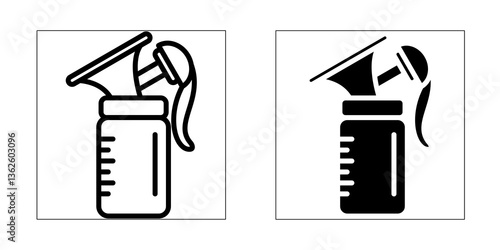 breast pump icon