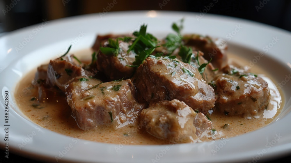 blanquette de veau with veal stew blanquette de veau with veal stew