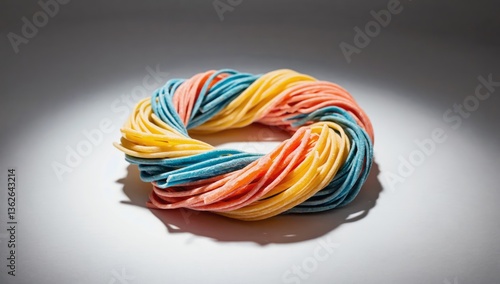 Wallpaper Mural Colorful pasta ring Torontodigital.ca