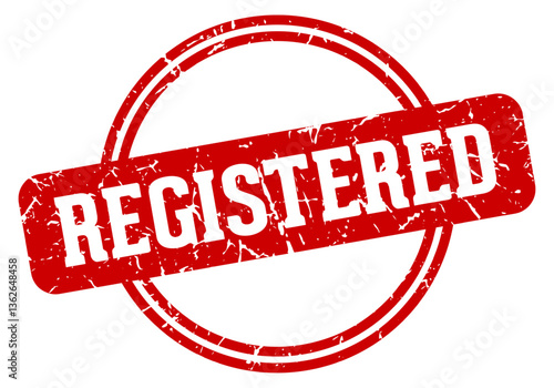 registered stamp