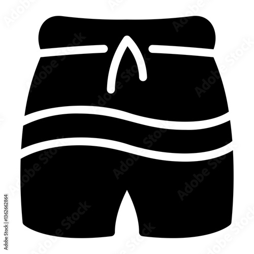 shorts glyph icon
