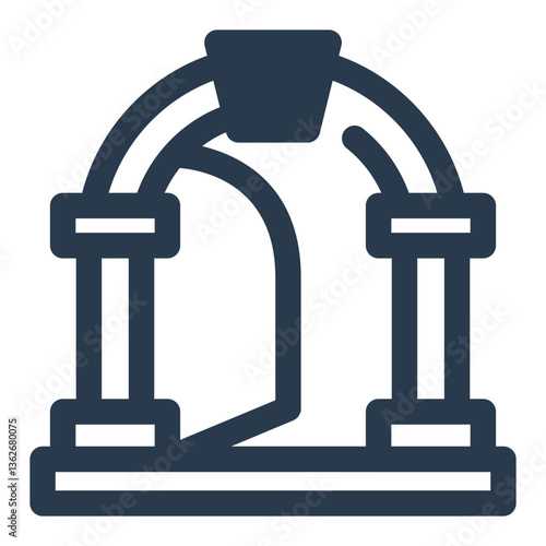 Secret Passageway with Ancient Door