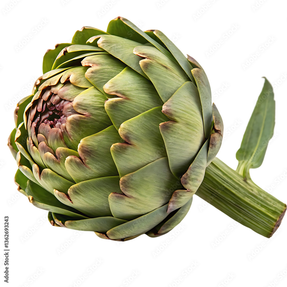 Fresh artichoke isolated on black background Fresh artichoke isolated on black background
