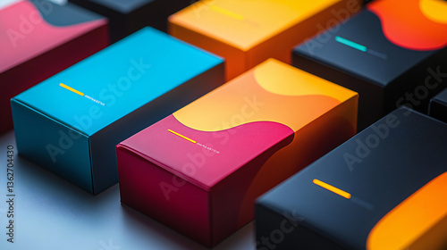 Eye-Catching Custom Branded Package with Colorful Logo Design and Vibrant Printing On A High-Quality Box
