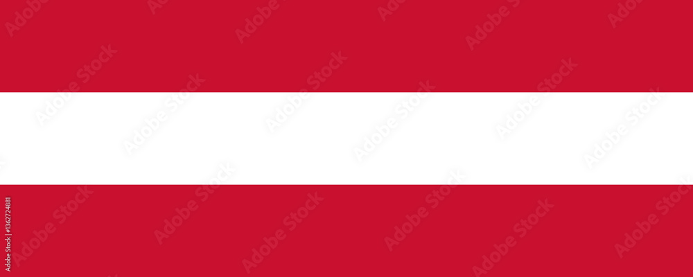 National flag of Austria displayed prominently with bold red and white colors representing the country’s identity and pride National flag of Austria displayed prominently with bold red and white colors representing the country’s identity and pride