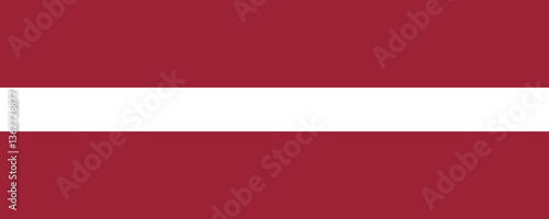 Flag representing Latvia displayed prominently against a solid background Free Download Flag representing Latvia displayed prominently against a solid background - GFXLoad