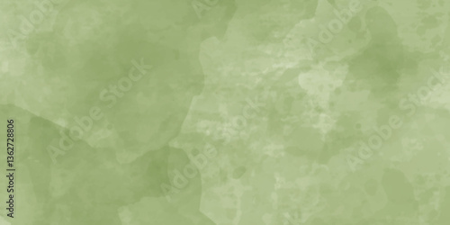 Abstract Elegant dark green background with mottled vintage texture in old fancy background design, green color, watercolor background.