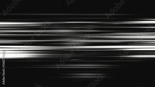 Abstract black and white blur overlay texture depicting chaotic motion