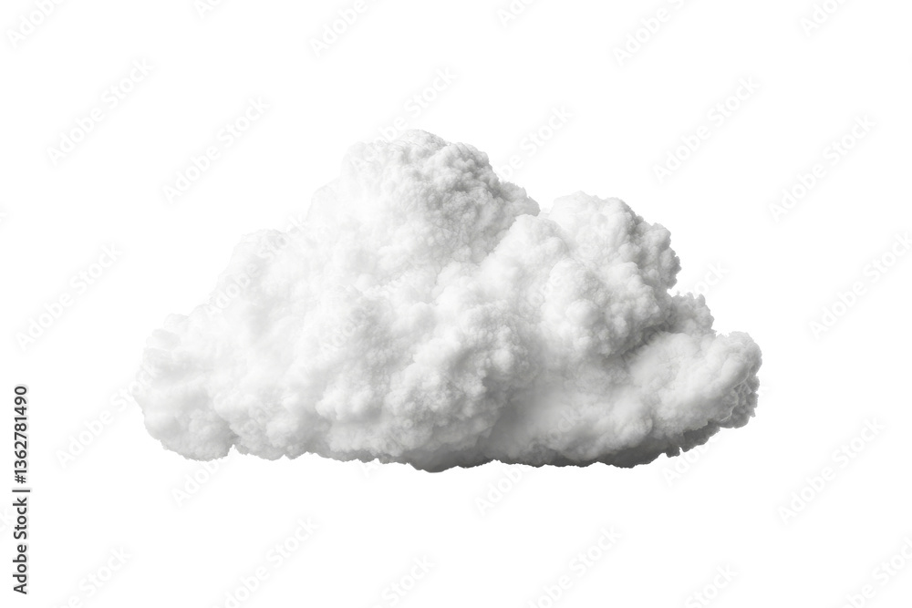 Fluffy white cloud floating in a clear sky during daytime hours Fluffy white cloud floating in a clear sky during daytime hours