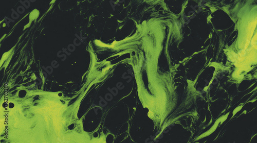 Chaotic grunge lime texture with high contrast overlay for artistic design