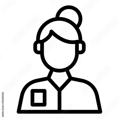 Veterinarian Female Icon