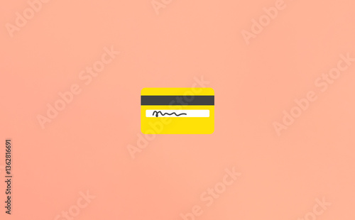 Credit Card Emoji. Payments, shopping, online purchases concept image.