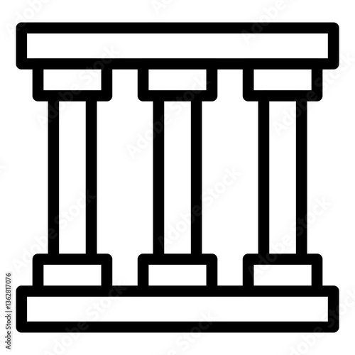 Roman Column Icon