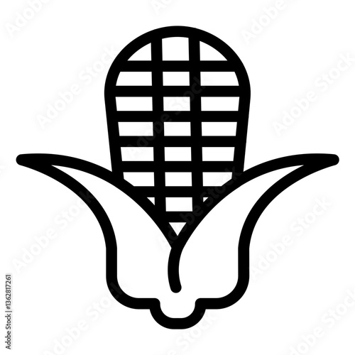Corn on the Cob Icon