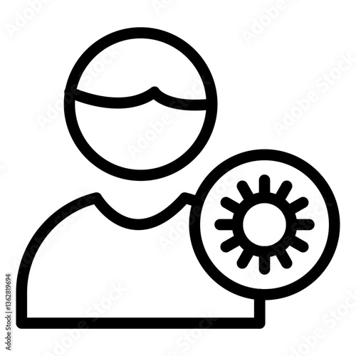 Infected Person Icon